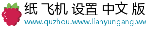 纸 飞机 设置 中文 版